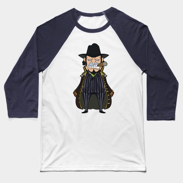 Capone Bege Baseball T-Shirt by onepiecechibiproject